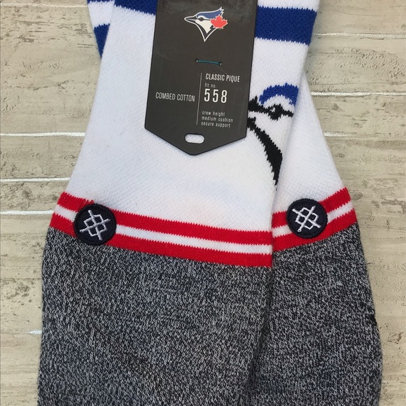 Stance MLB Toronto Blue Jays Crew Socks - Picture 15 of 16